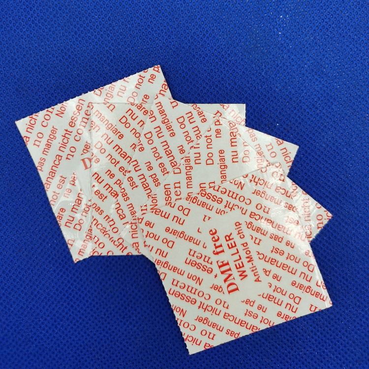 Chip anti molde en cajas de zapatos